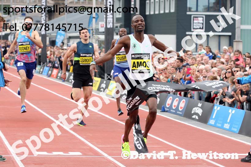 Mens 500 metres, 2017 Great North CityGames, Gateshead/Newcaste. Photo: David T. Hewitson/Sports for All Pics